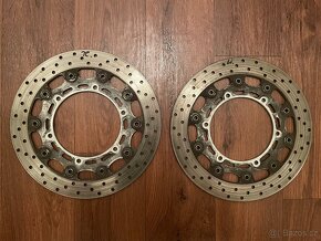 Yamaha XJ 600 přední brzdové kotouče - 2