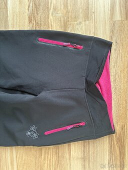 Softshellové kalhoty LEWRO 152/158 + kapsáče ZDARMA - 2