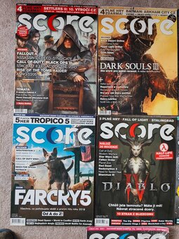 Časopisy Score - 2