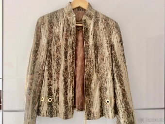 Dámská kožená bunda, vel.M. - 2