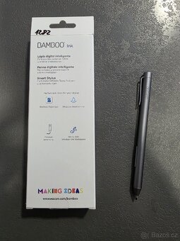 Stylus Wacom Bamboo Ink (2. generace) – šedý - 2