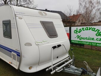 HOBBY 540UFe č.242. Pro 4. Fr. postel. Sprcha. Rok 2006 - 2