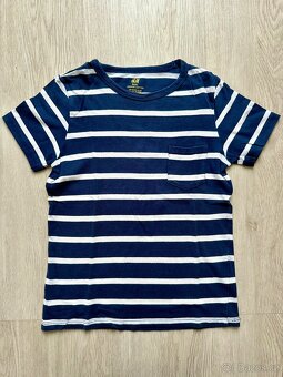 2x nové tričko H&M 122/128 - 2