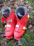 Dětské lyžařské boty červené - 2