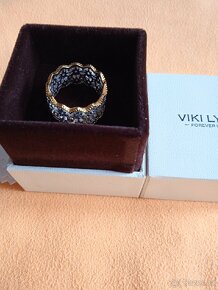 Nový stříbrný prsten Viki Lynn, vel. 14 - 2