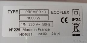 Elektrický.sálavý konvektor ECOFLEX Premier 10  1000W - 2