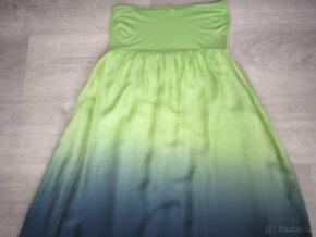 Duhová hedvábná sukně UNI - 2