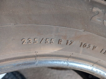 235/55R17 , 2 KS LETNÍCH PNEU CONTINENTAL - 2