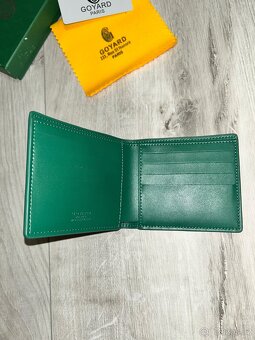 Goyard peněženka zelená - 2