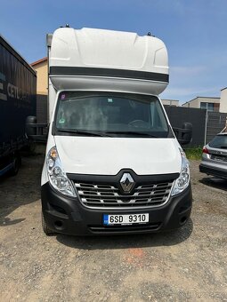 Pronájem Renault Master  – 9 paletová plachta - 2