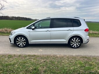 ► VW TOURAN 1.5TSI 110KW R-LINE-LED-NAVI-ACC-TAŽNÉ 18" - 2