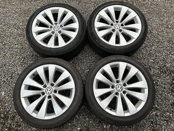 Alu orig letní sada VW Phoenix 5x112 8J ET41 225/45 R17 - 2