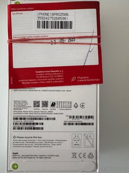 Novy Apple iPhone 16 Pro 256GB Natural Titan - 2