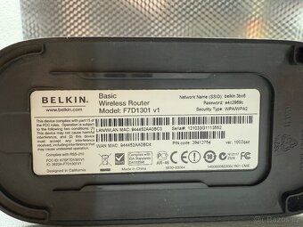 WiFi router Belkin F7D1301 v1 - 2