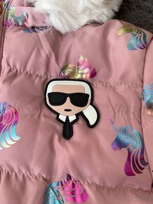 Zimní bunda s Karl Lagerfeld panáčkem - 2