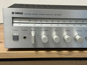 YAMAHA CR-240 VINTAGE STEREO RECEIVER - 2