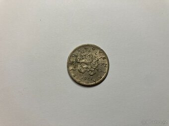Československo mince ČSR - vzácnejšie ročníky - 2
