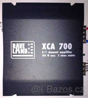 Kombo Raveland XCA700 + reproduktor Panasonic 1400W - 2