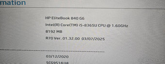 HP Elitebook 840 G6 8gb ddr4 win11Pro - 2