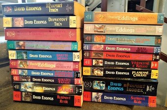 19x David EDDINGS - výprodej sbírky - 2