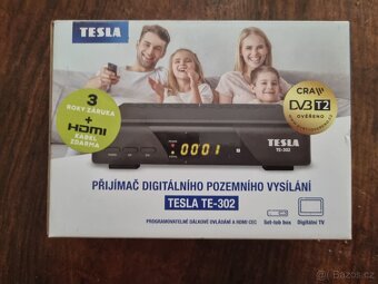 TESLA TE-302 DVB-T2 PŘIJÍMAČ, SET-TOP BOX - 2