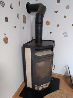 Krbová kamna rohová LUŽ - 2