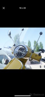 Vespa GTS 125 – 2021 – žlutá – 9 000 km - 2