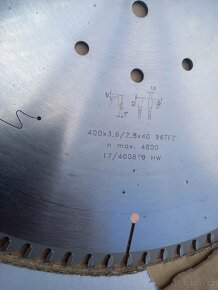 Pilový kotouč 400mm - 2