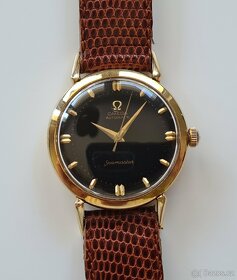 Omega Seamaster Automatic 14K zlaté pánské náramkové hodinky - 2