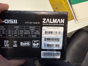 PC zdroj Zalman ZM500-GSII - 2