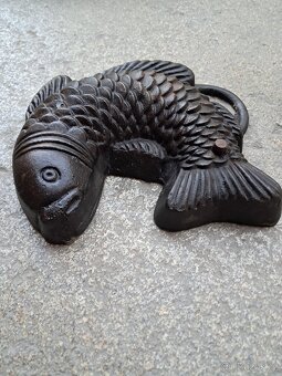 Litinová forma ve tvaru ryby - 2