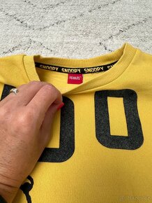 Dětská žlutá mikina Snoopy vel 116 5-6 let - 2