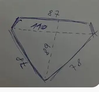 Dřevěná rohová komoda - 2