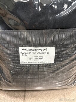 Autopotahy Hyundai I20 2016 - 2
