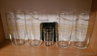 Retro pivní sklenice - 2