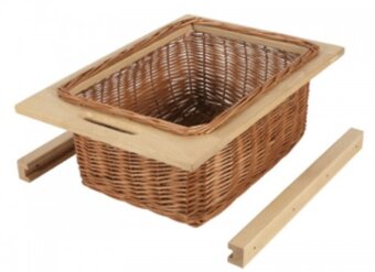 Proutěný košík do skříňky 60 cm - NOVÝ - 2