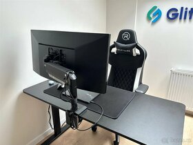 Držák pro monitor AlzaErgo Arm S50B - HeavyDuty - 2