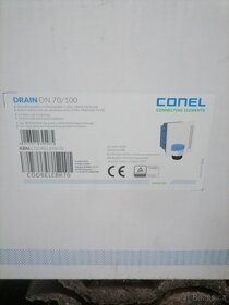 Conel Drain DN 70/100 Nástěnná instalační krabice s trubkový - 2