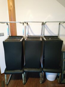 Koženkové houpací židle - 2