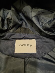 Modrá dámská prošívaná bunda/kabátek Orsay, vel. M - 2