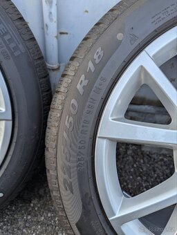 Disky s pneu Audi A6 4G 225/50/R18 zimní pneu - 2
