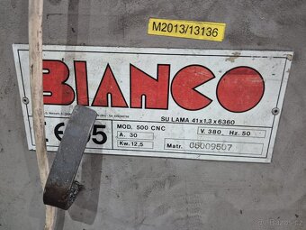 Bianco MOD 500 CNC automatická pásová pila na kov - 2
