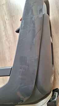 Dětská cyklosedačka HAMAX CARESS šedá/červená - 2