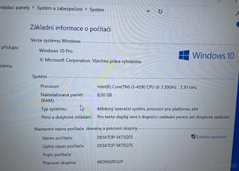 Herní PC-i5 4590 3,30Ghz/RAM 8GB/GTX 750Ti 4GB/SSD 250GB/HDD - 2