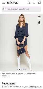 Pepe Jeans dámské koktejlové šaty vel. M/L nové - 2