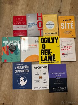 Knížky vzdělávací rozvoj osobní marketing reklama - 2