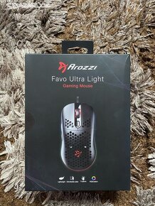 AROZZI FAVO Ultra Light černá herní myš - 2