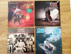 LP desky - BLACK SABBATH a OZZY původní JAPAN,US press - 2