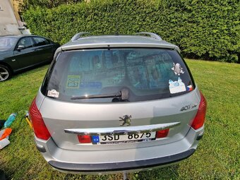 Nabízím svého peugeota 407sw, 2005,diesel,250t.km - 2