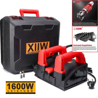 Ubírací fréza 1600W na beton a zdivo - nepoužitá - 2